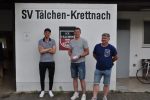 Drei Trainer unter sich: Fabian Schmidt, Dietmar Hürter und Ralph Kettermann