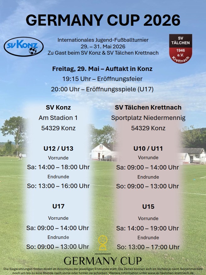 Germany Cup 29.05. – 31.05.26_SFG Turniere