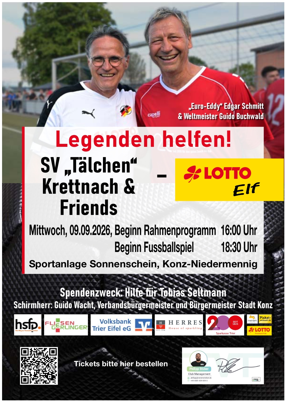 Die Lotto-Elf kommt ins Tälchen